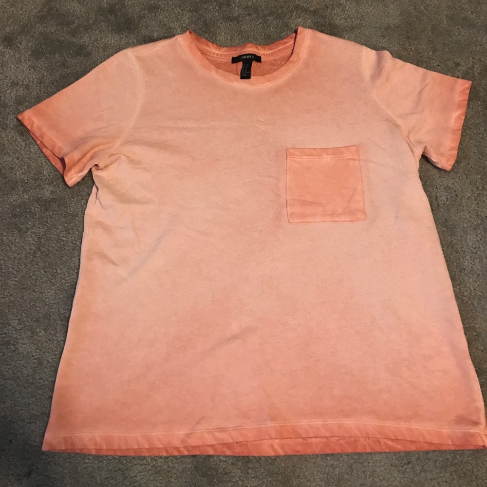 Comfy, thick orange t-shirt